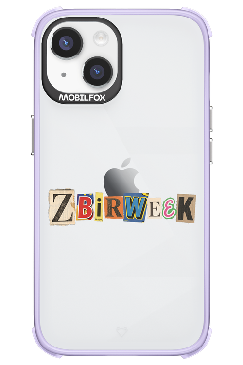 Zbirweek (transparent) 2.0 - Apple iPhone 14