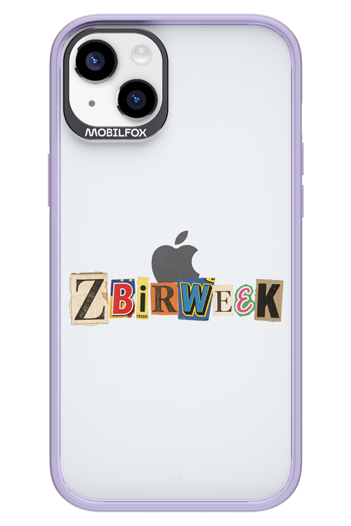 Zbirweek (transparent) 2.0 - Apple iPhone 14 Plus