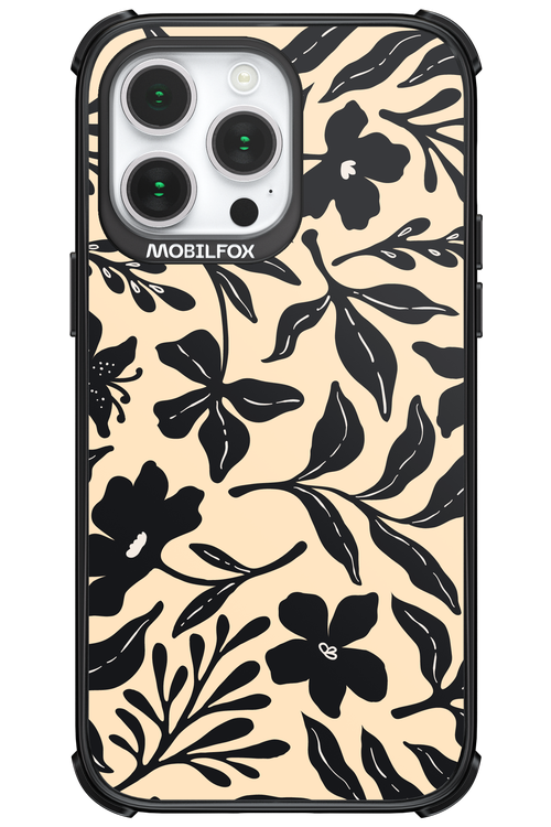 Black Flowers 2.0 - Apple iPhone 14 Pro Max