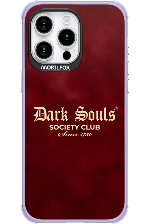 Dark Souls (Burgundy) - Apple iPhone 15 Pro Max