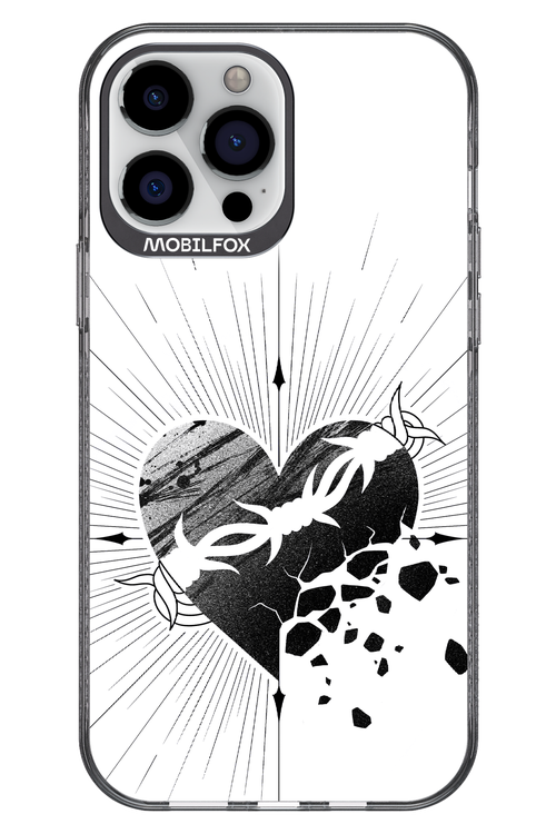 Fekete Szív 2.0 - Apple iPhone 13 Pro Max