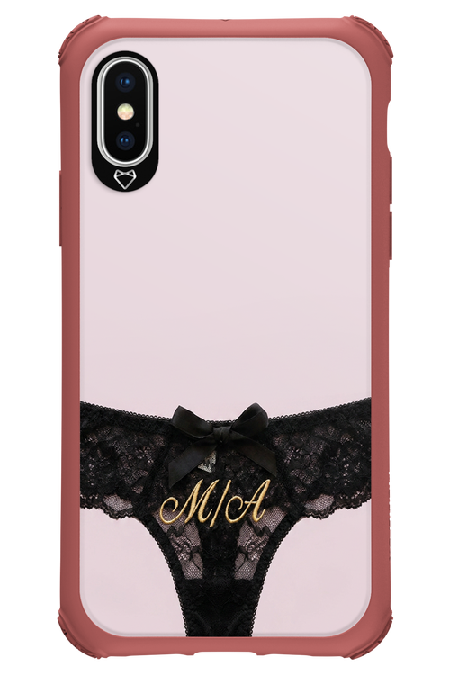 Black Panties 2.0 - Apple iPhone X