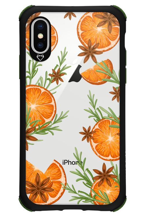 Orange With Star Anise - Apple iPhone X