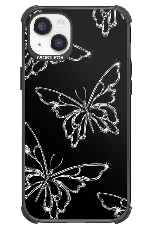 Silver Butterfly 2.0 - Apple iPhone 14 Plus