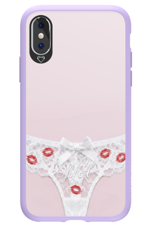 White Panties 2.0 - Apple iPhone X