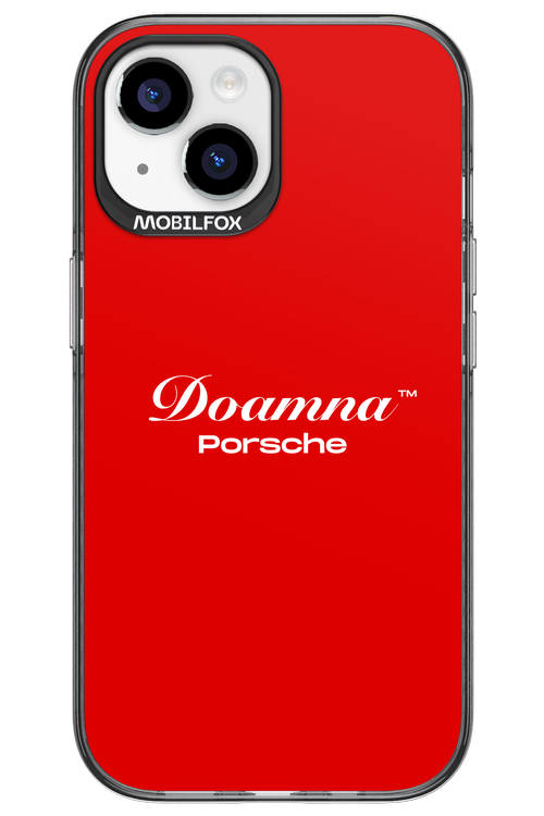 Doamna Porsche (red) - Apple iPhone 15