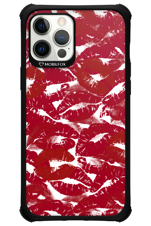 Burgundy and Kiss 2.0 - Apple iPhone 12 Pro Max