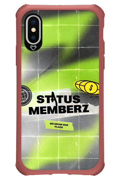 Status Memberz - Apple iPhone X