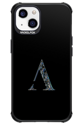 ⁠ ⁠Azteca A Chrome Logo - Apple iPhone 13