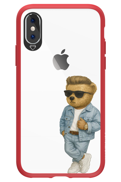 Gamibear (Transparent) - Apple iPhone X