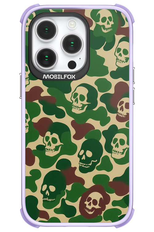 Camo Skull - Apple iPhone 14 Pro