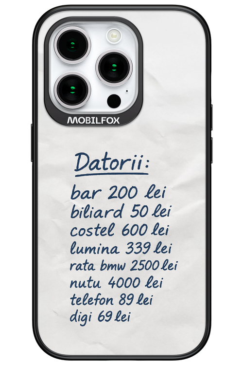 The List - Apple iPhone 15 Pro