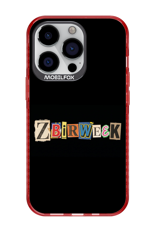 Zbirweek (black) 2.0 - Apple iPhone 13 Pro