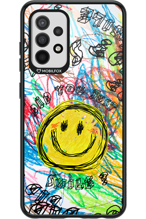 Crayon Smiley Colorful - Samsung Galaxy A52 / A52 5G / A52s