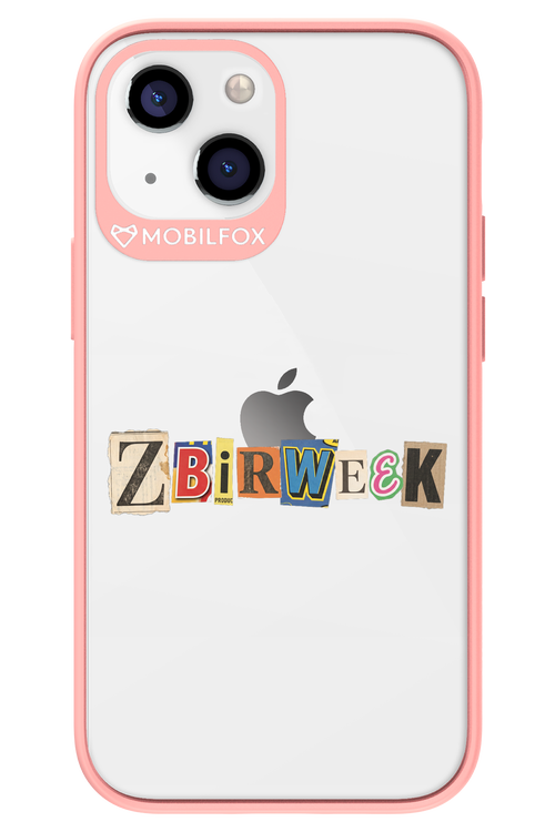 Zbirweek (transparent) 2.0 - Apple iPhone 13 Mini