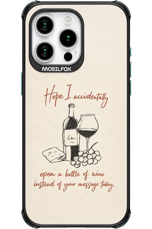 Bottle of wine 2.0 - Apple iPhone 15 Pro Max