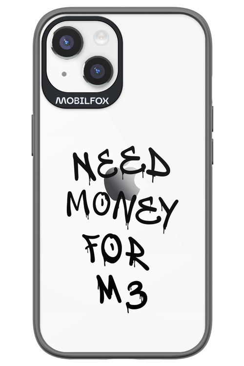 Need M3 Transparent Black - Apple iPhone 14