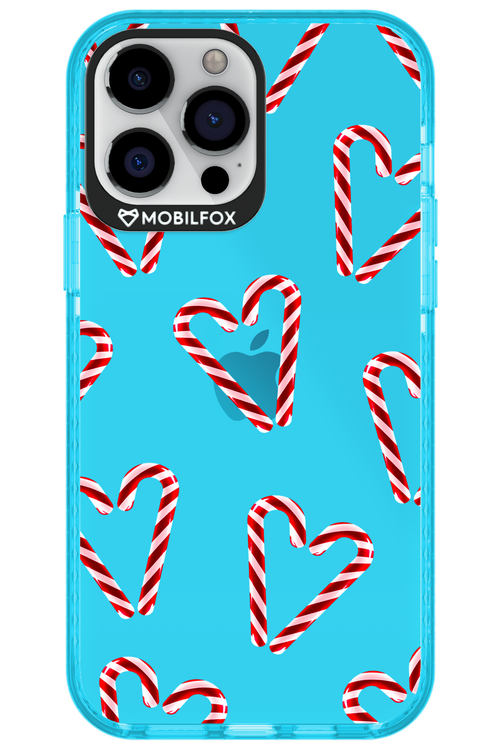 Candy Cane Hearts - Apple iPhone 13 Pro Max
