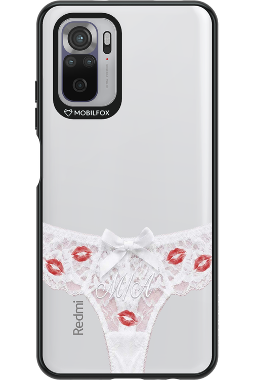 White Panties Transparent 2.0 - Xiaomi Redmi Note 10