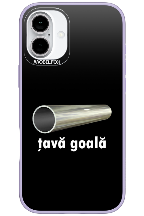 Țavă Goală Black - Apple iPhone 16 Plus