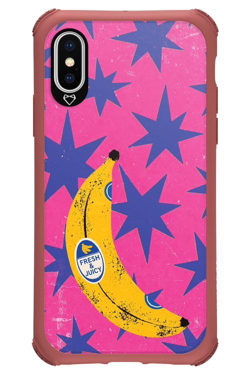 BANANA POP BLUE 2.0 - Apple iPhone X