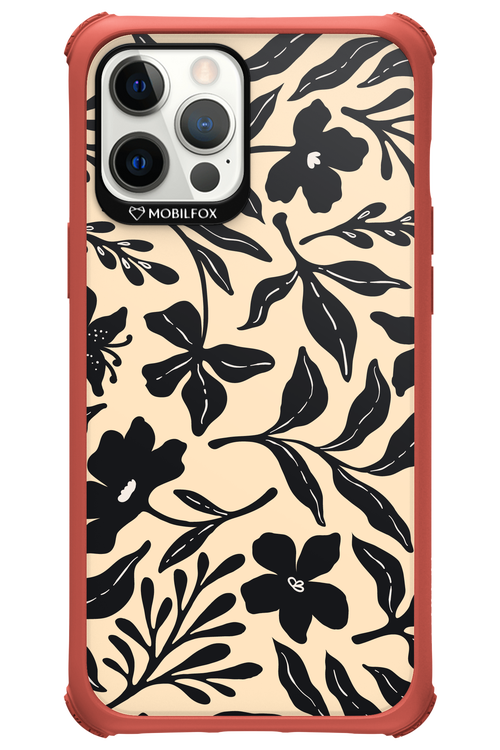 Black Flowers 2.0 - Apple iPhone 12 Pro Max