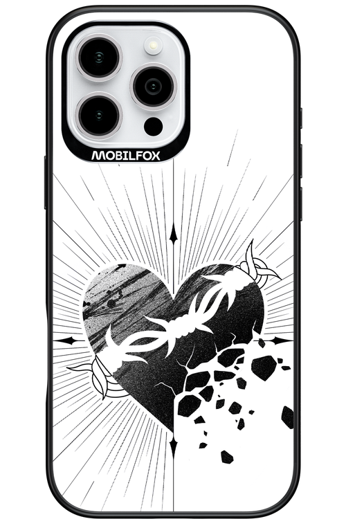 Fekete Szív 2.0 - Apple iPhone 16 Pro Max