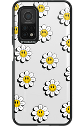 Smiley Flowers Transparent - Xiaomi Mi 10T 5G