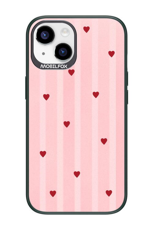 Red Little Hearts 2.0 - Apple iPhone 14