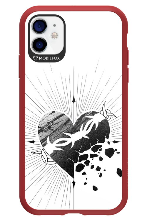 Fekete Szív 2.0 - Apple iPhone 11