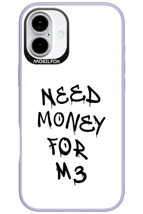 Need M3 White - Apple iPhone 16 Plus