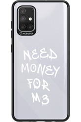 Need M3 Transparent White - Samsung Galaxy A71