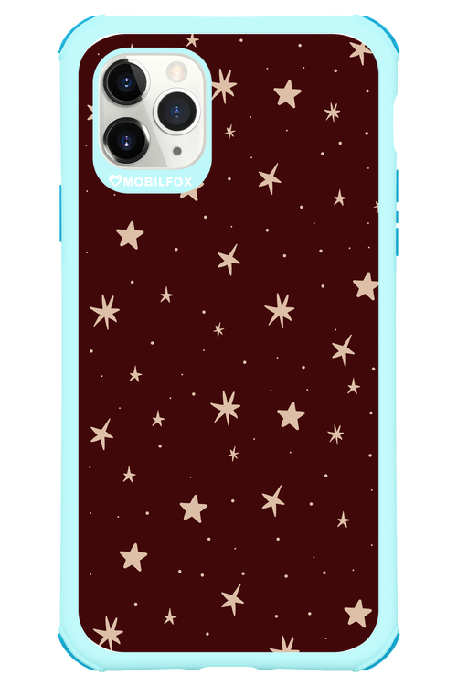 Burgundy Stars - Apple iPhone 11 Pro Max