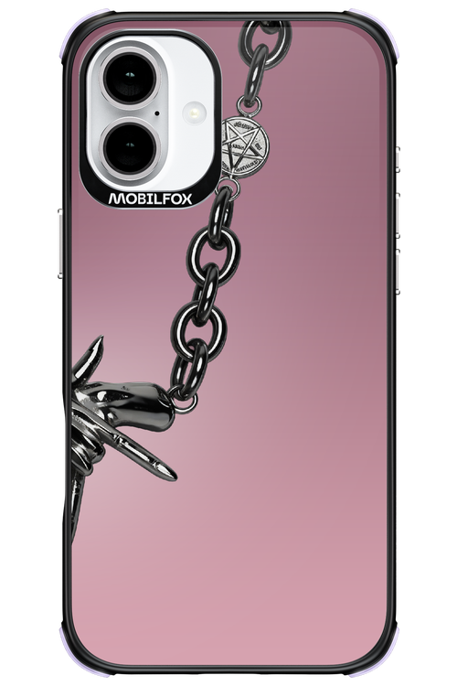 Chain dreapta roz 2.0 - Apple iPhone 16 Plus