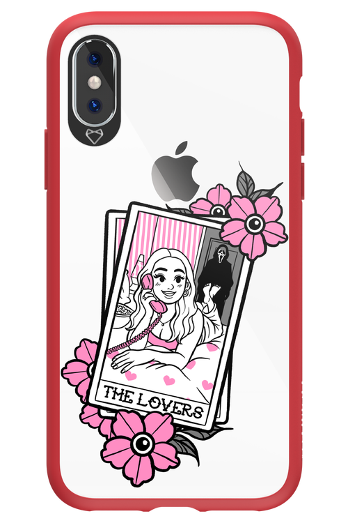 The Spooky Lovers (Transparent) - Apple iPhone X