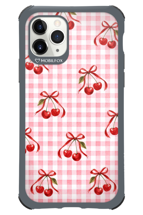 Pink Cherry Checked 2.0 - Apple iPhone 11 Pro