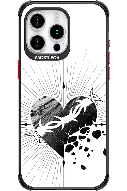 Fekete Szív 2.0 - Apple iPhone 15 Pro Max