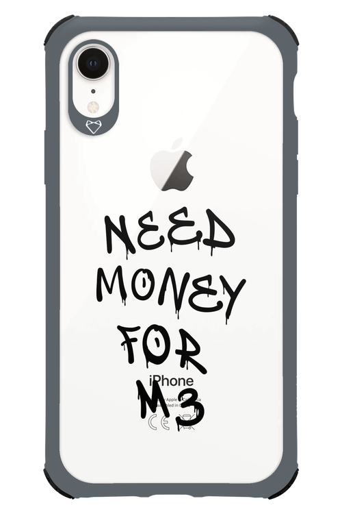 Need M3 Transparent Black - Apple iPhone XR