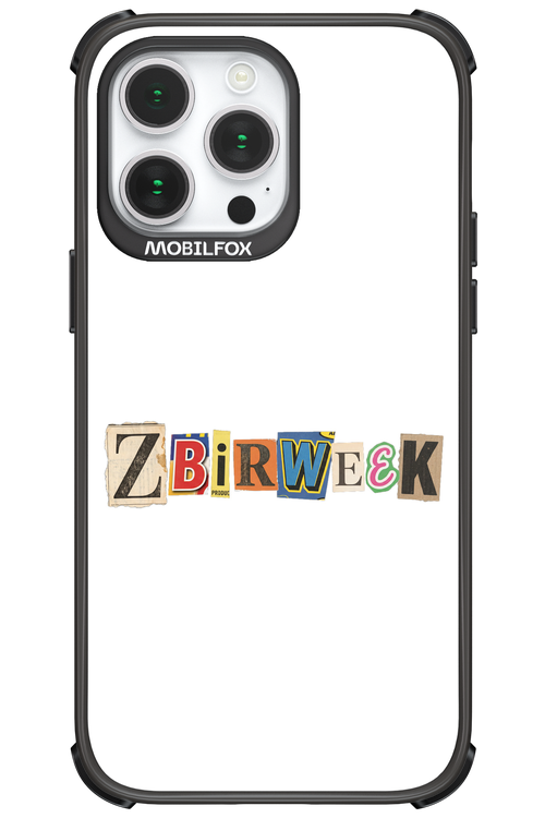 Zbirweek (white) 2.0 - Apple iPhone 14 Pro Max