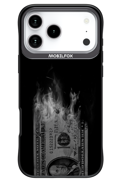 Money Burn B&W 2.0 - Apple iPhone 17 Pro Max