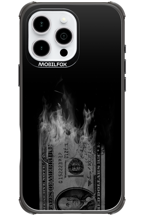 Money Burn B&W 2.0 - Apple iPhone 16 Pro Max