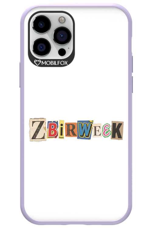 Zbirweek (white) 2.0 - Apple iPhone 12 Pro