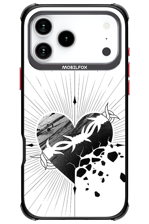 Fekete Szív 2.0 - Apple iPhone 17 Pro Max