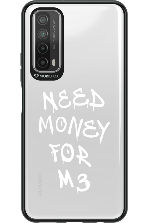 Need M3 Transparent White - Huawei P Smart 2021