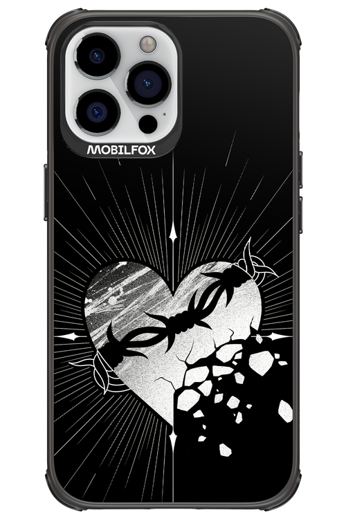 Fehér Szív - Apple iPhone 13 Pro Max