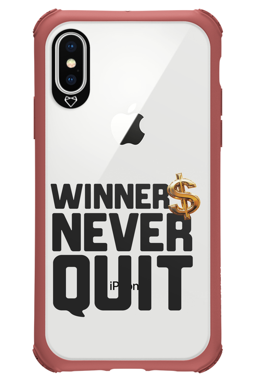 Winners Never Quit - Apple iPhone XS