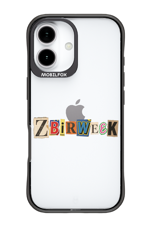 Zbirweek (transparent) 2.0 - Apple iPhone 17