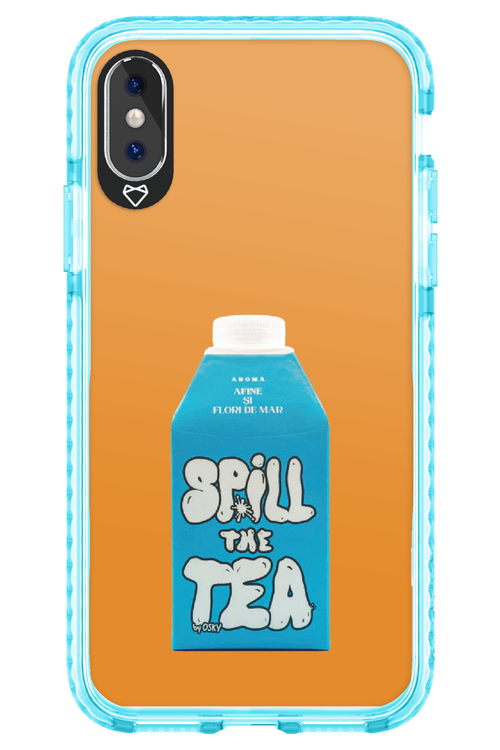 Blue Splash - Apple iPhone X