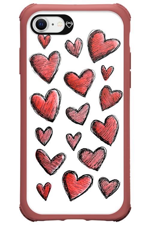 Red Love 2.0 - Apple iPhone SE 2020