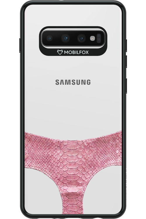 Snake Leather Panties Transparent 2.0 - Samsung Galaxy S10+